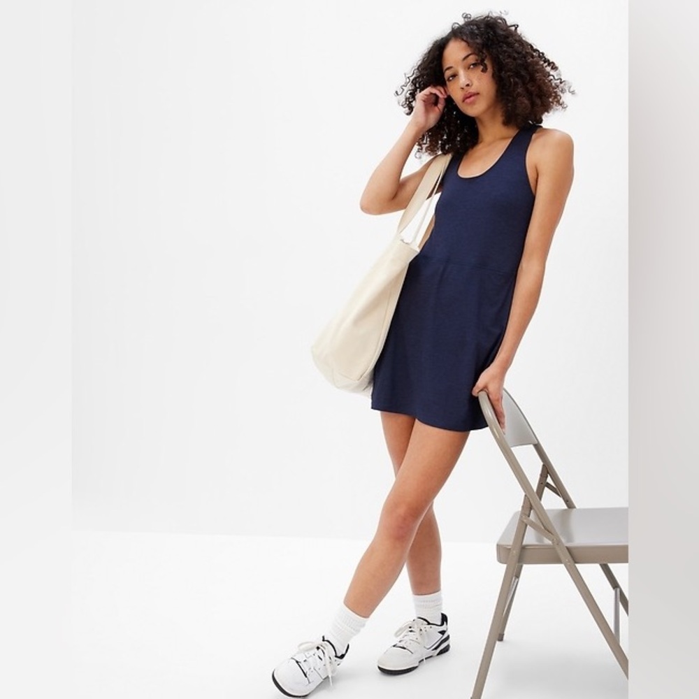GapFit Brushed Jersey Exercise Dress